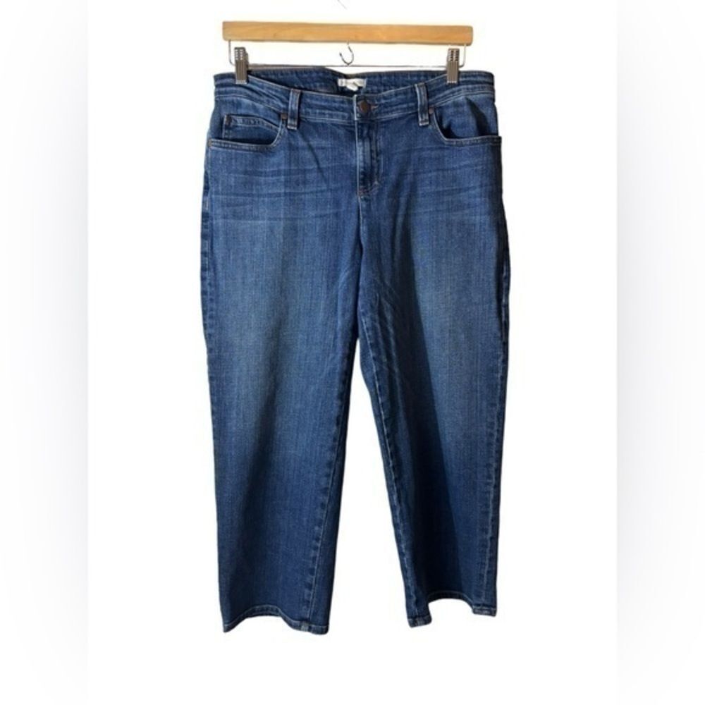 EILEEN FISHER l crop jeans 8 cropped